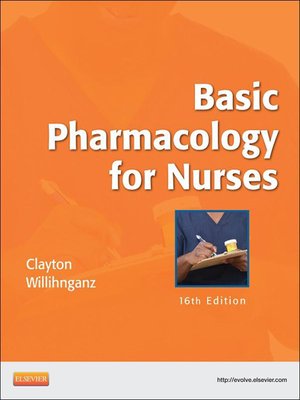 cover image of Basic Pharmacology for Nurses